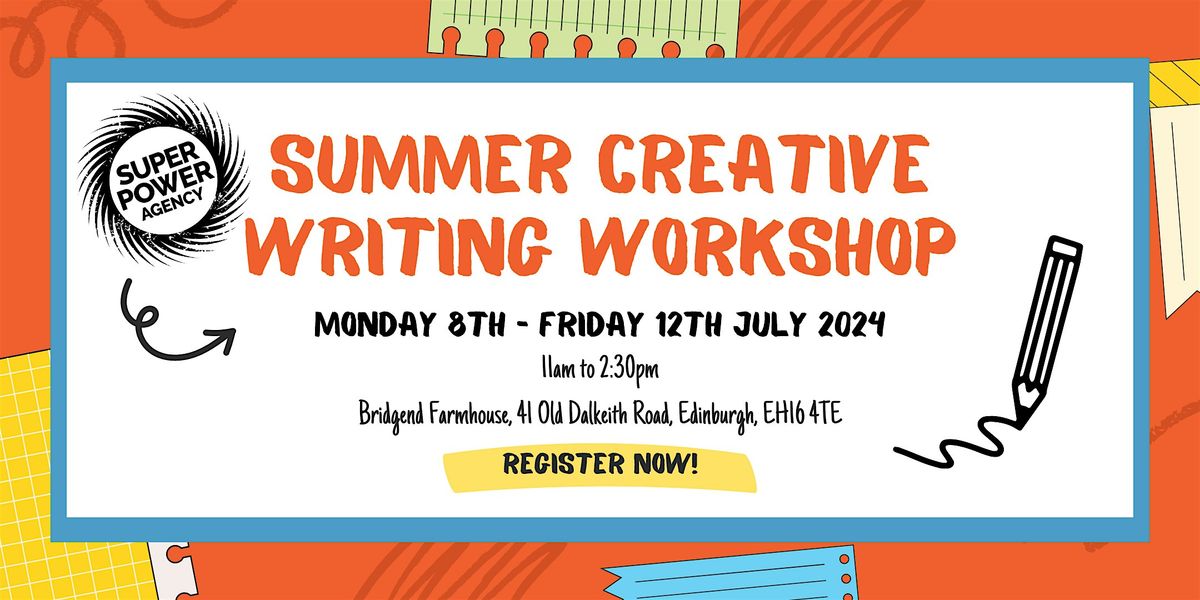 Earth Adventures: Summer Creative Writing Workshop for S1 - S3