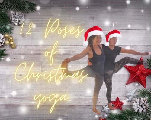 12 Poses of Christmas Yoga 