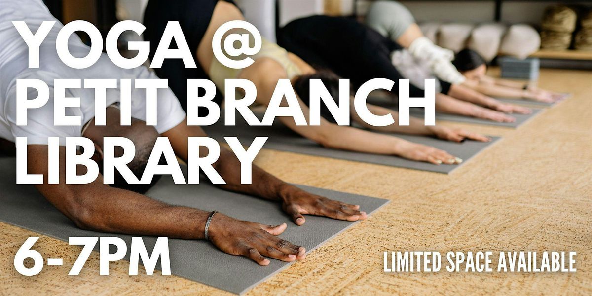 Yoga at Petit Branch Library