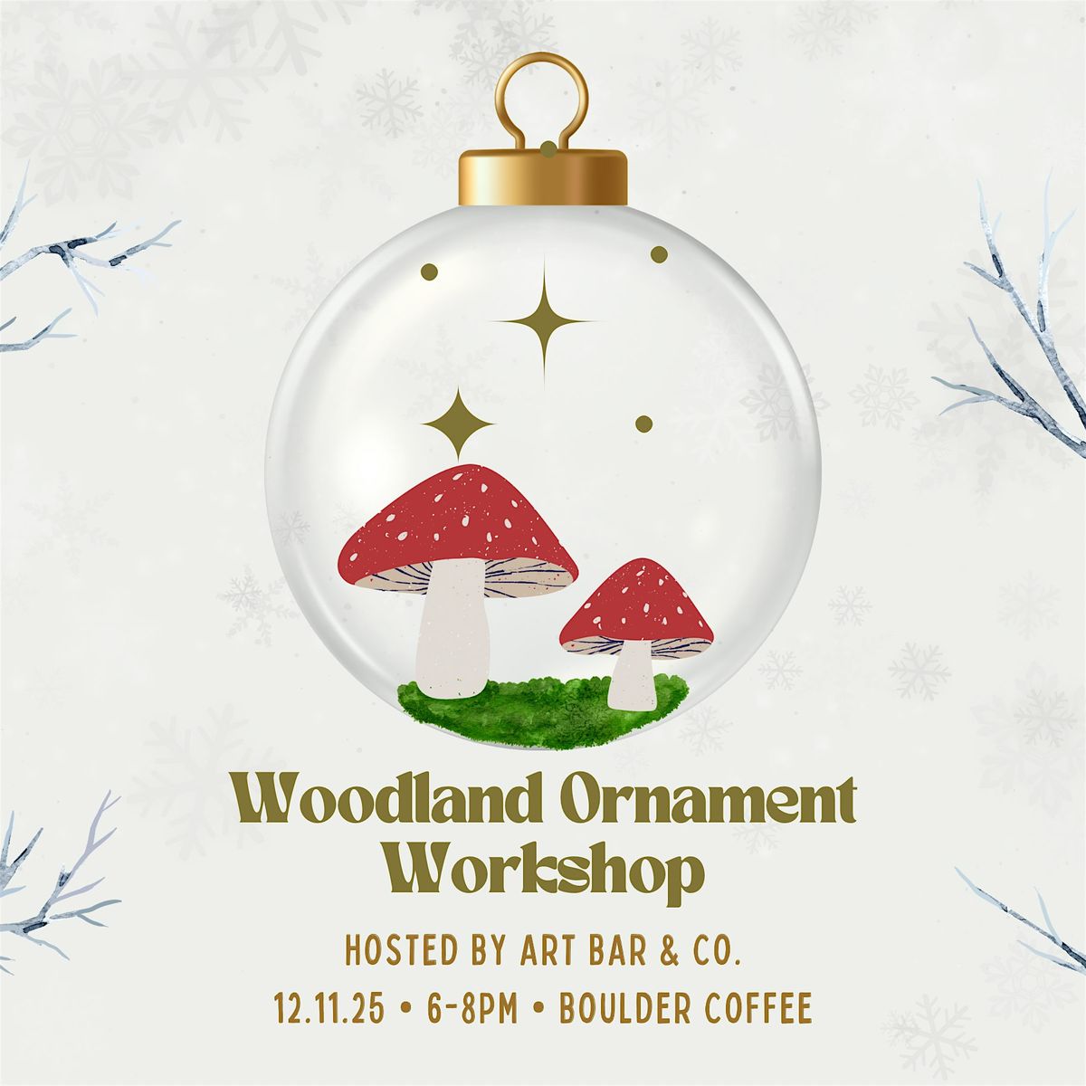 Woodland Ornament Workshop