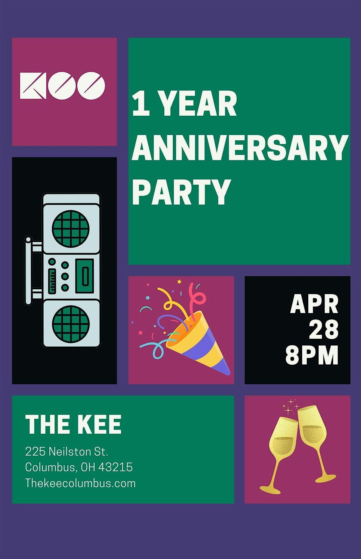 The Kee 1 year anniversary event
