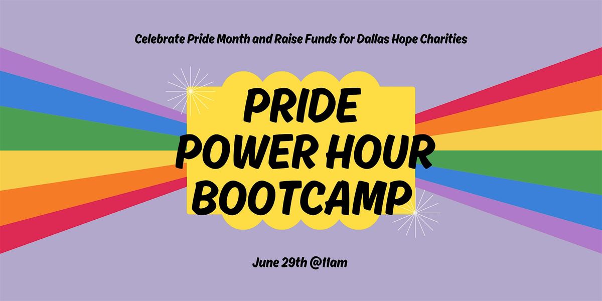 Pride Power Hour Bootcamp