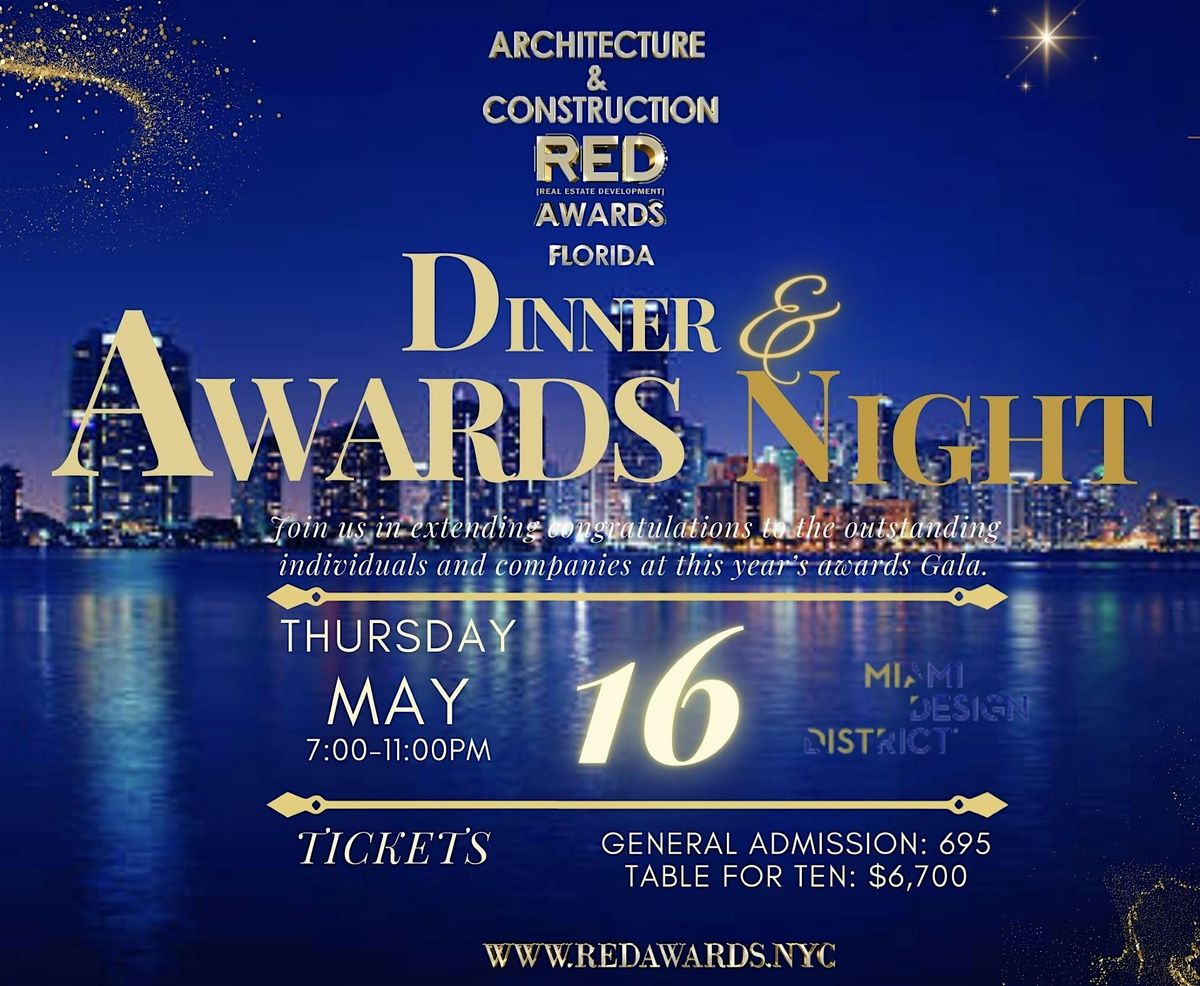 ARCHITECTURE AND CONSTRUCTION RED Awards FLORIDA