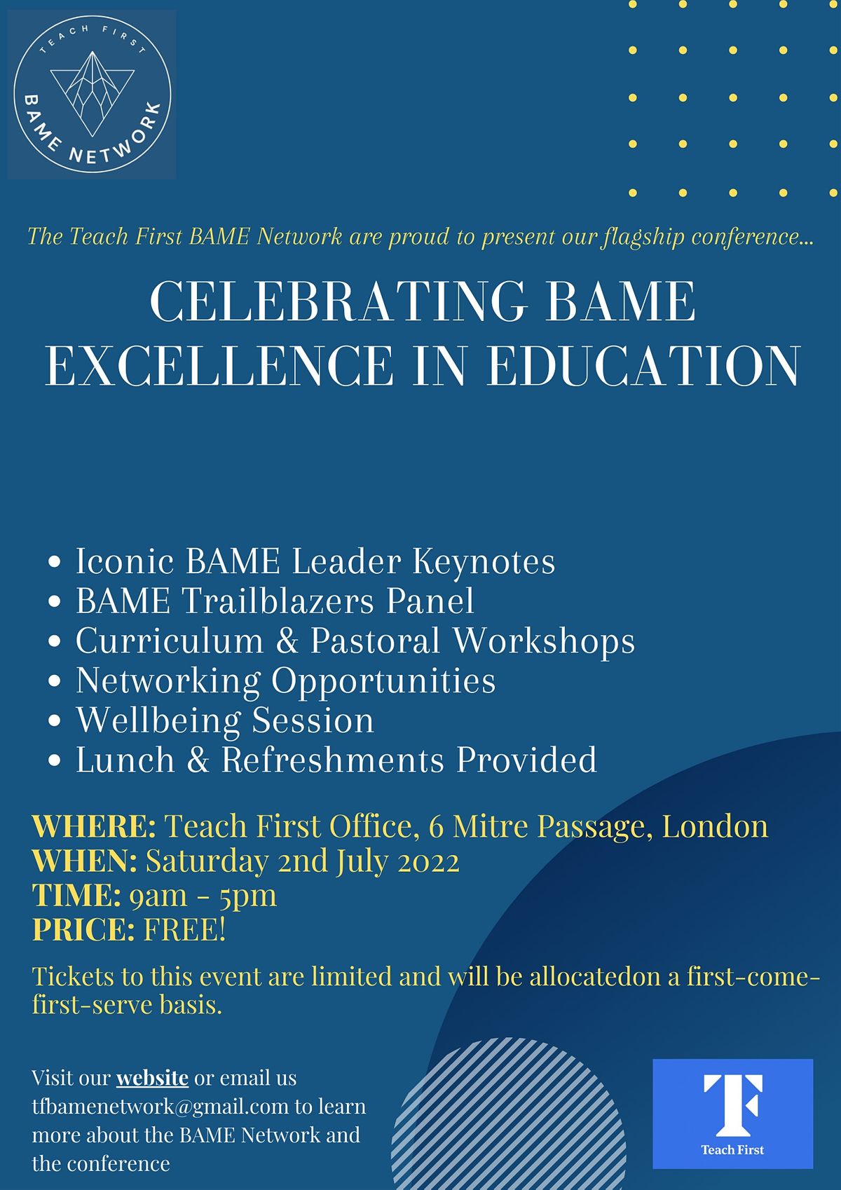 CELEBRATING BAME EXCELLENCE IN EDUCATION