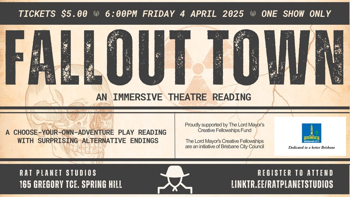 Fallout Town | An Immersive Theatre Reading