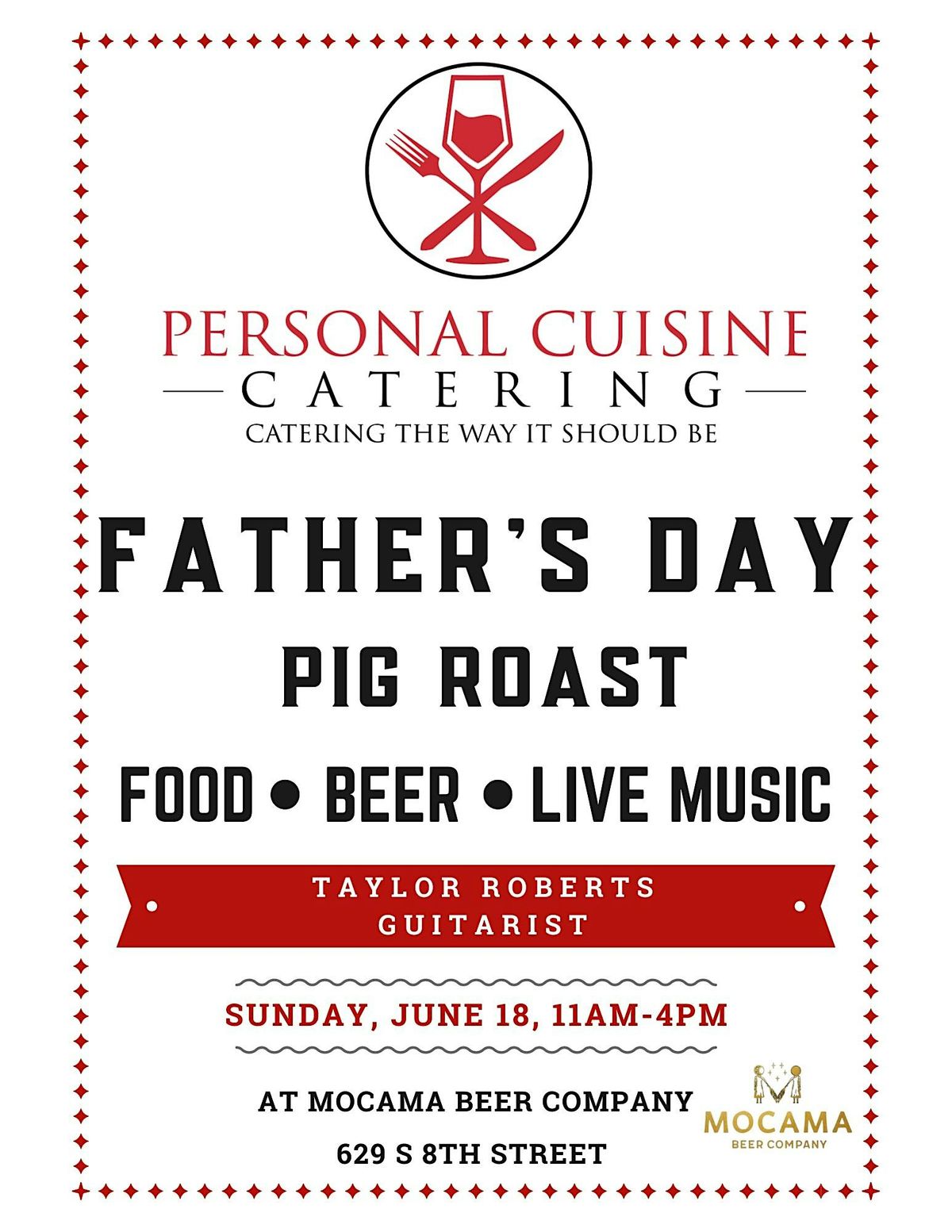 Father's Day Pig Roast