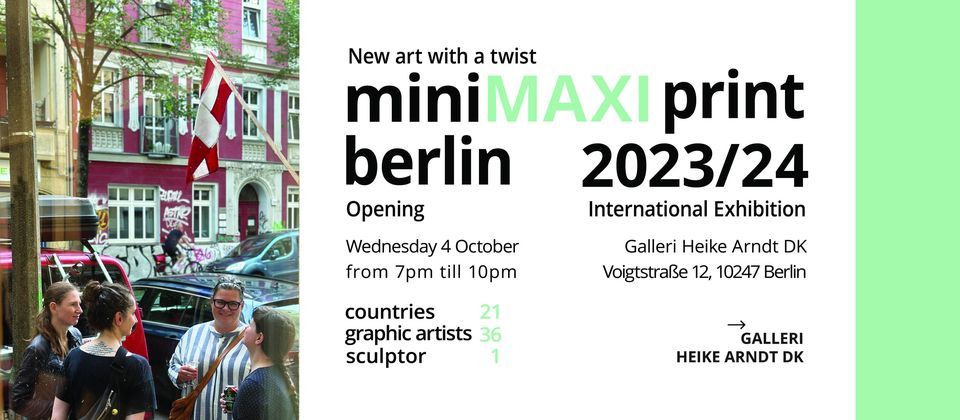 Opening Mini Maxi Print 2023 and Scandinavian Meeting Point