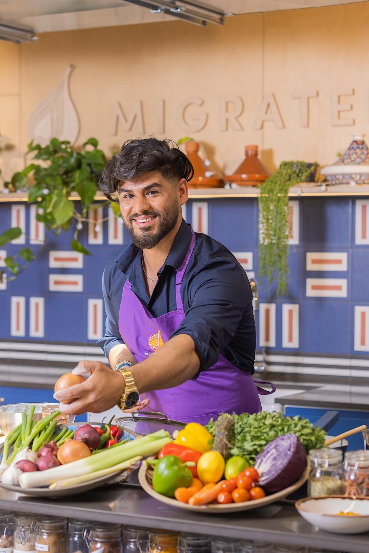 Afghan Cookery Class with Najee | LONDON | Cookery School