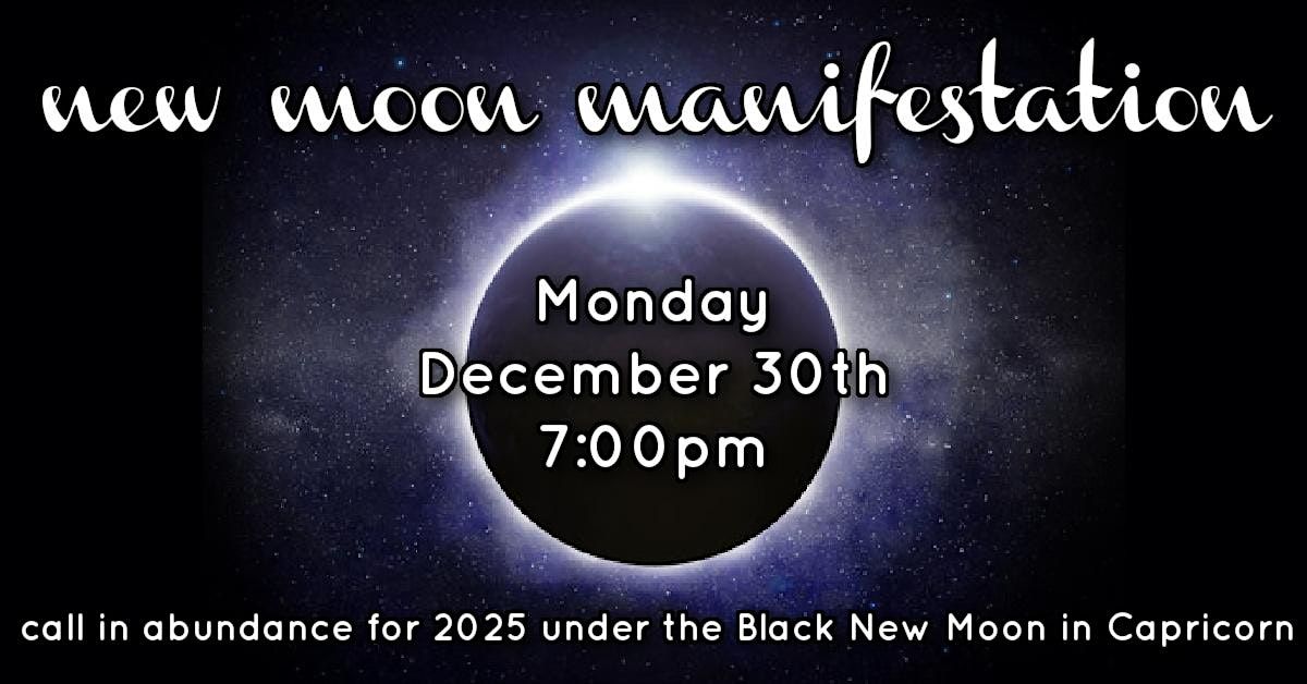 New Moon Manifestation