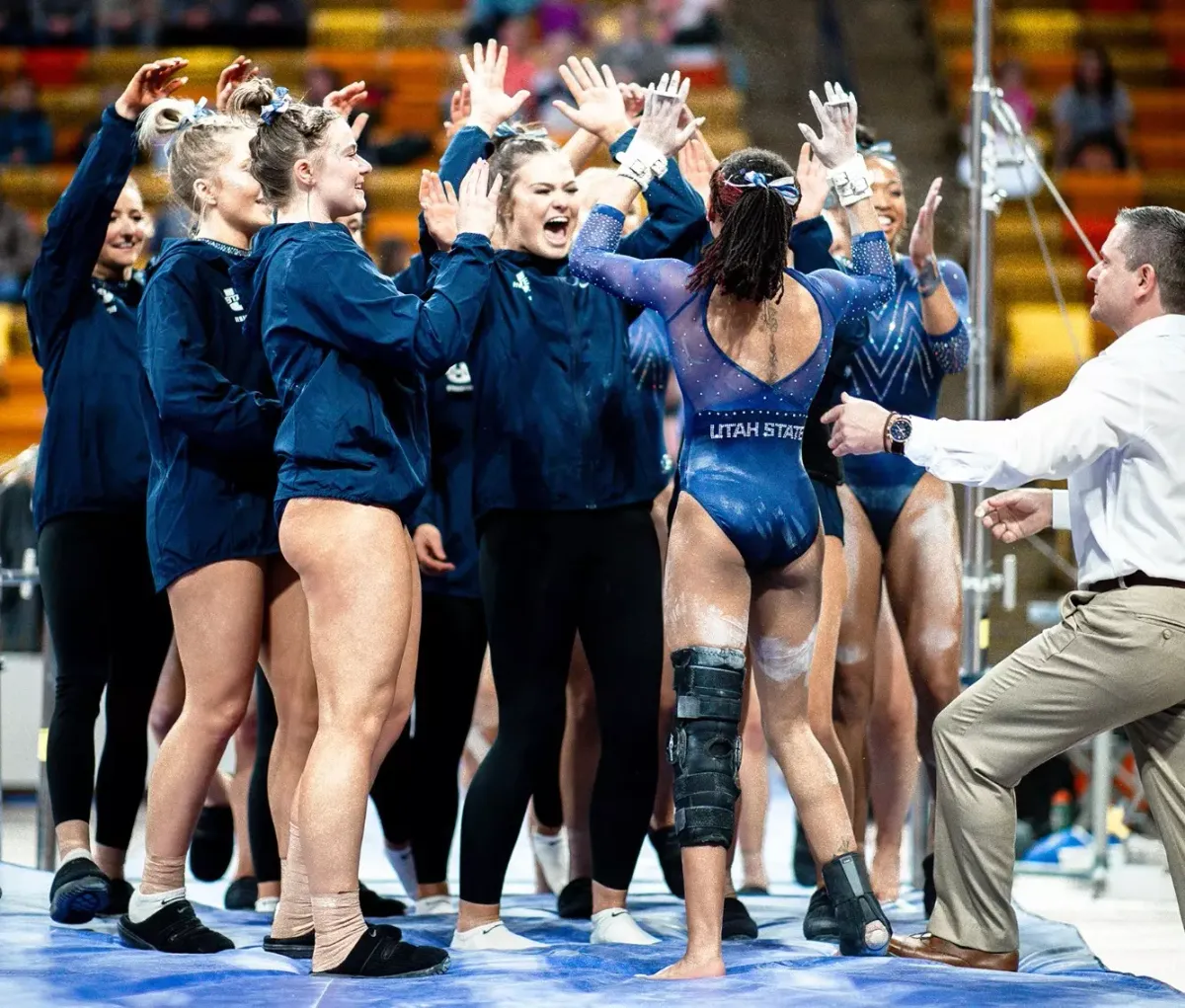 Southern Utah Thunderbirds at Utah State Aggies Womens Gymnastics