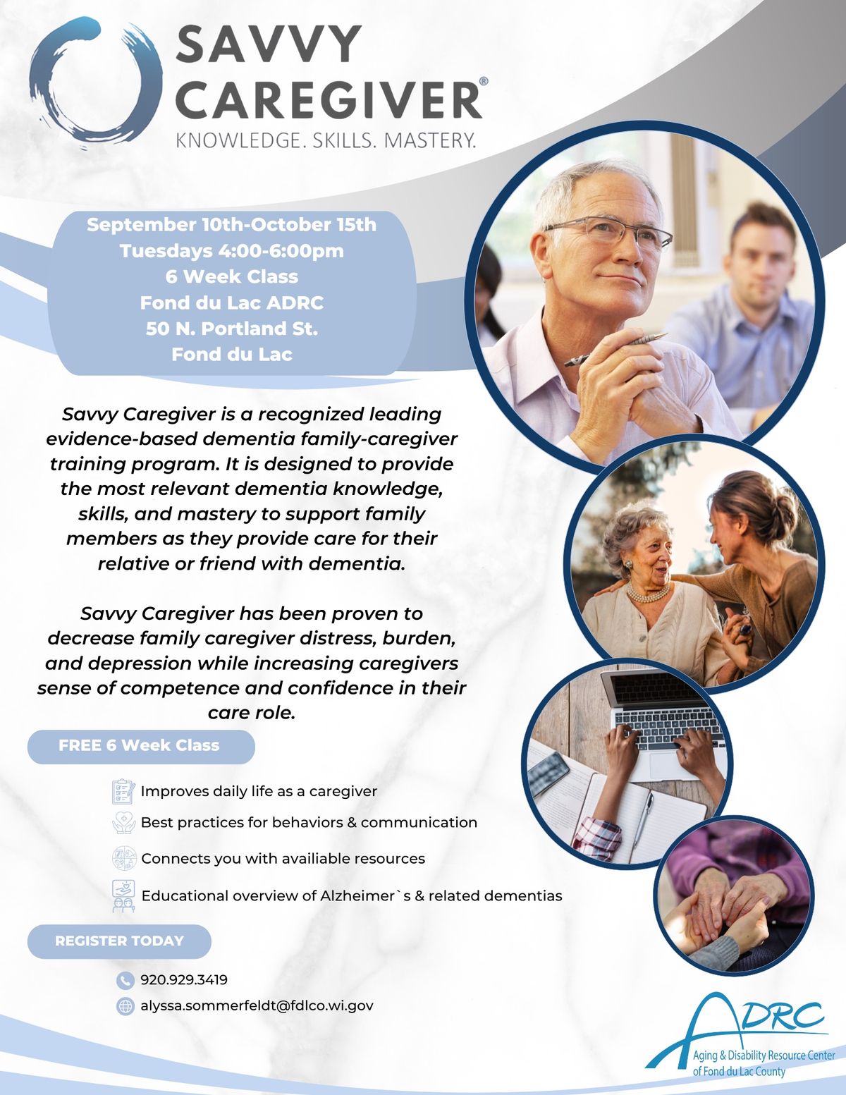 Savvy Caregiver Class