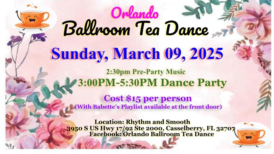 Orlando Ballroom Tea Dance