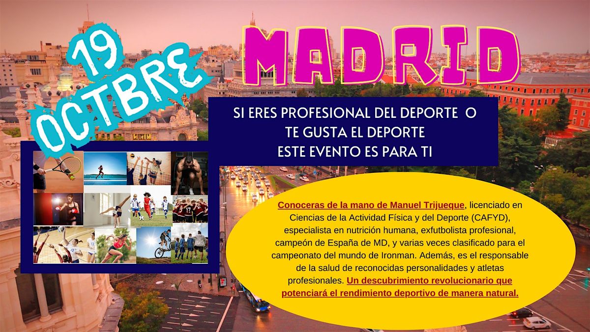 "Descubre el Futuro del Rendimiento Deportivo con Manuel Trijueque"