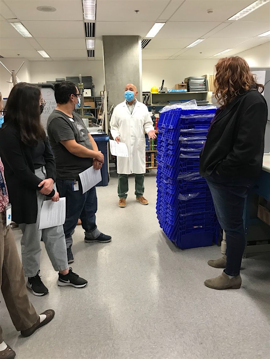 Preservation and Digital Reformatting Labs Tour at UC San Diego Library