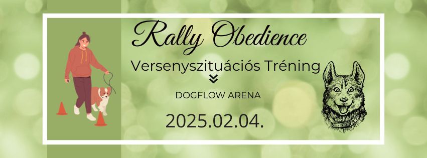 Rally Obedience Versenyszitu\u00e1ci\u00f3s Tr\u00e9ning