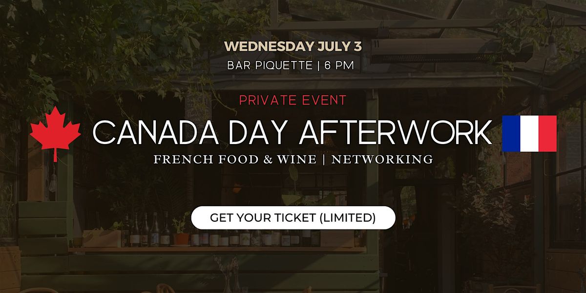 CANADA DAY PRIVATE EVENT