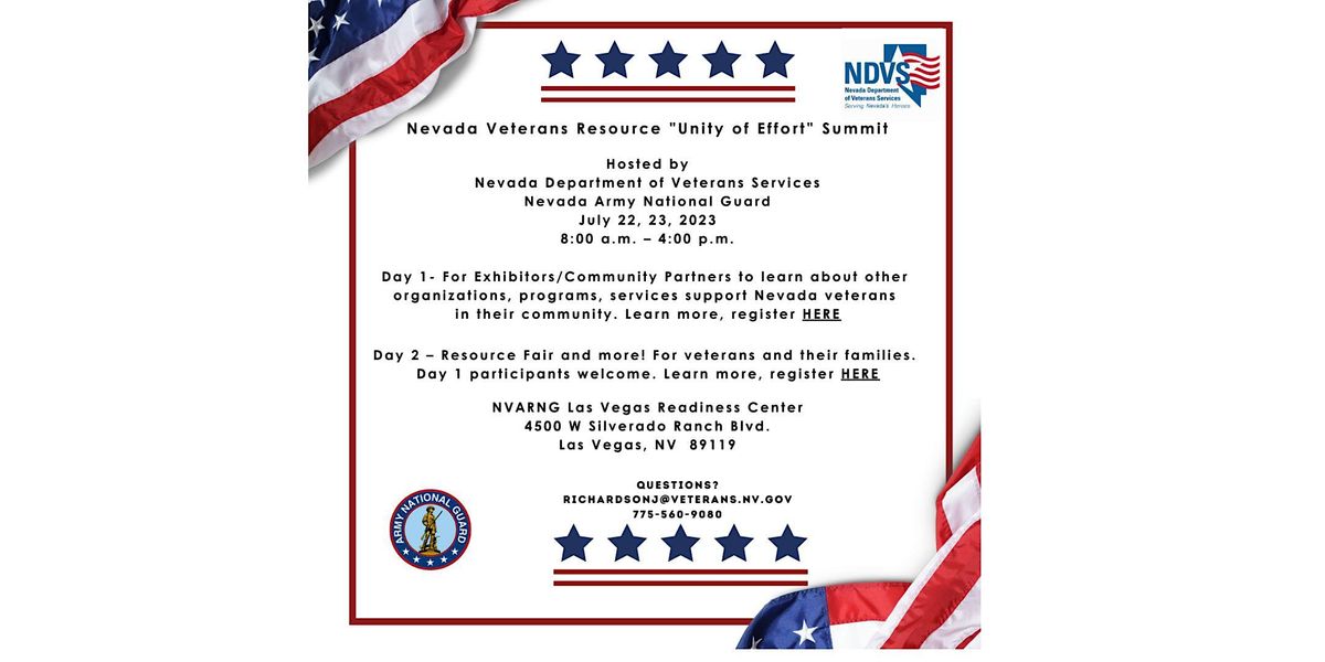 Nevada Transition Assistance (NVTAP) and Veterans Resource Fair