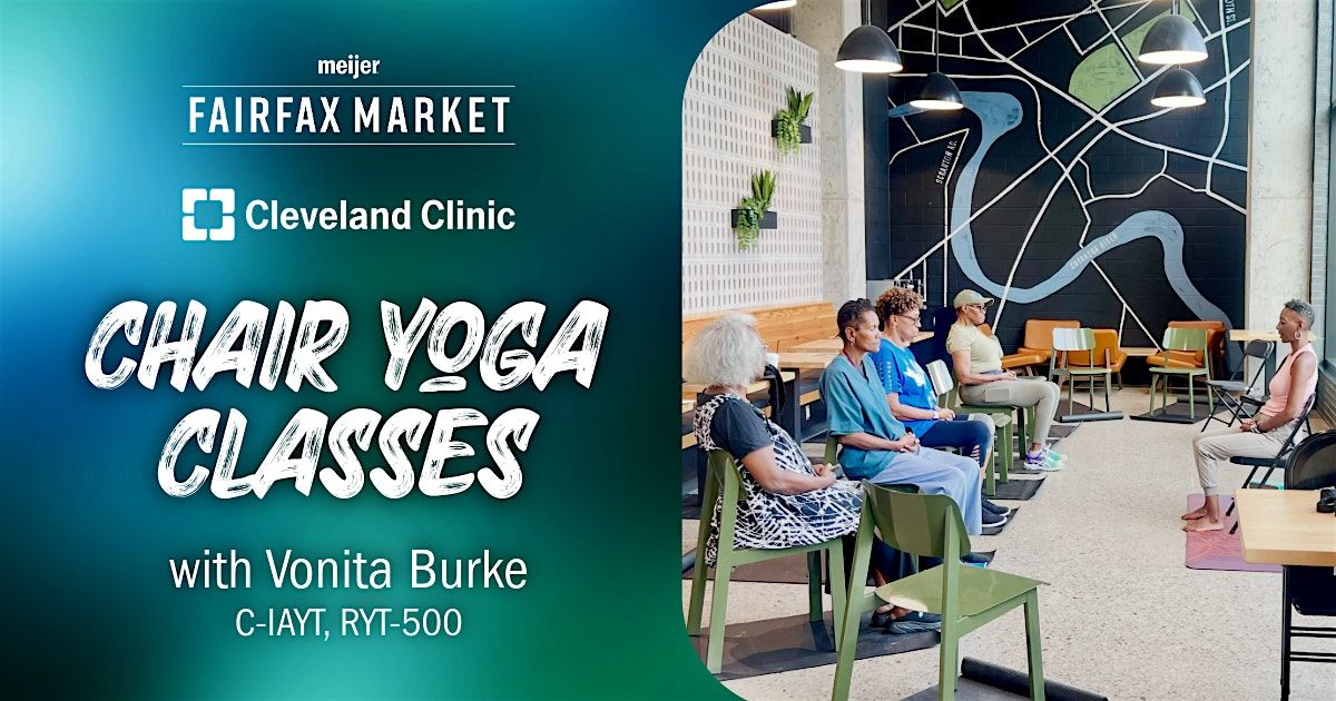 Chair Yoga Class at Fairfax Market Caf\u00e9