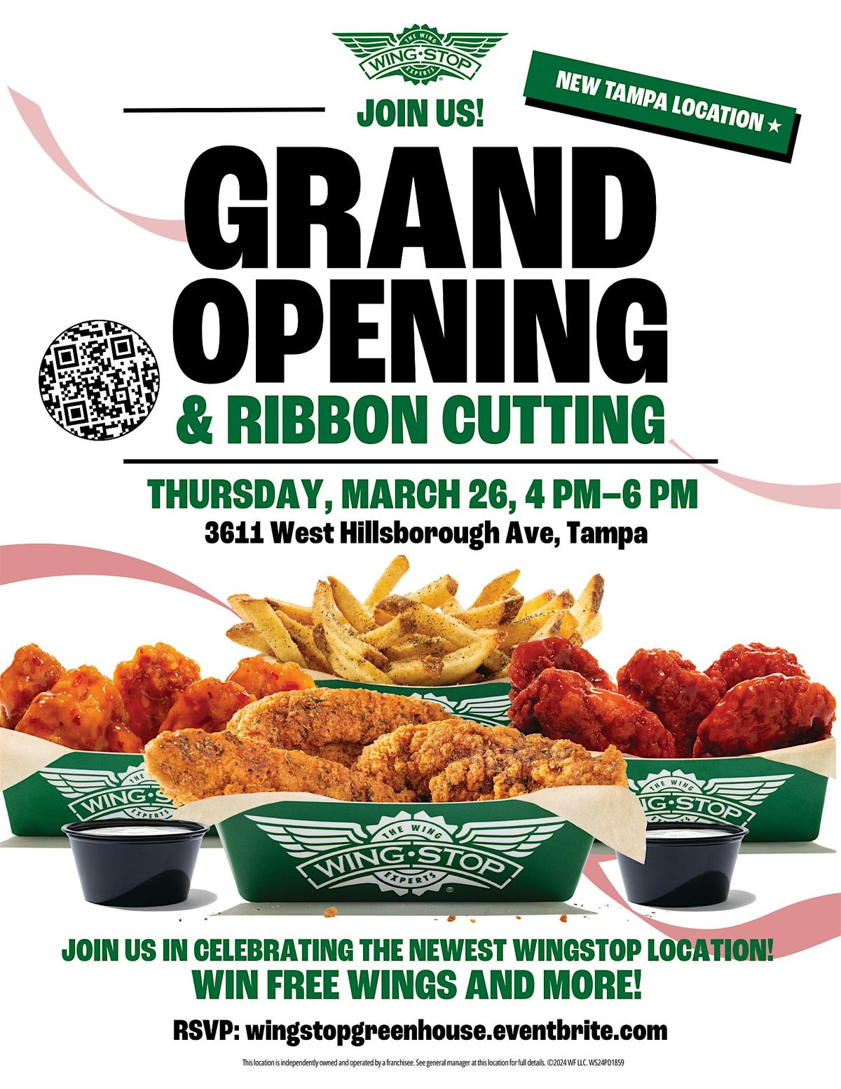 Wingstop Events Wingstop Grand Opening & Ribbon Cutting Celebration - Himes ...