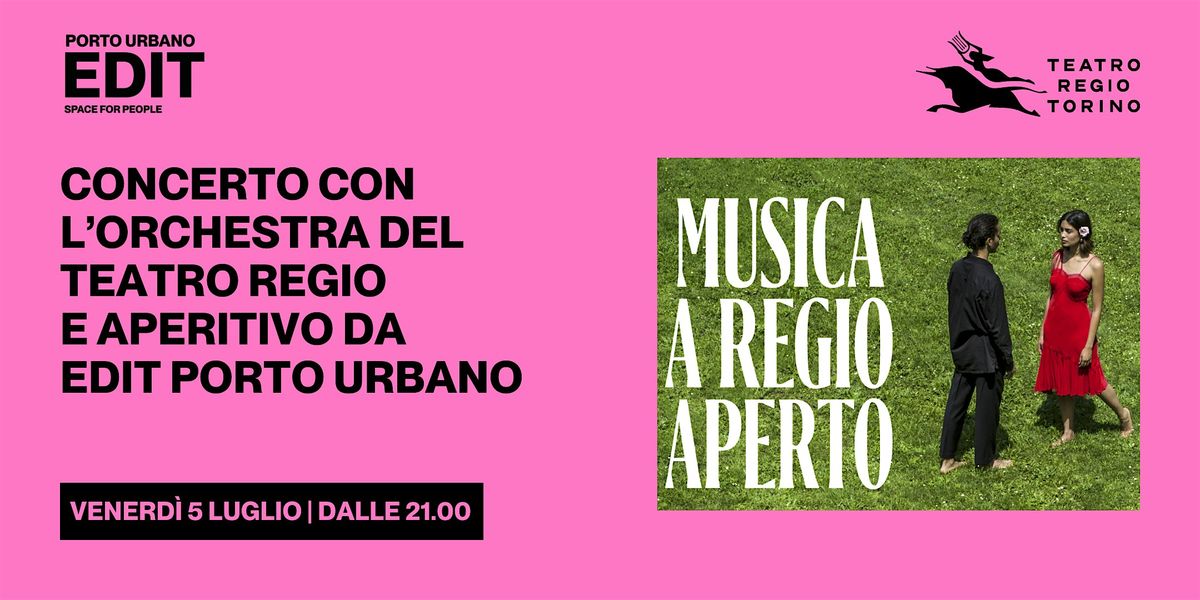 MUSICA A REGIO APERTO E APERITIVO