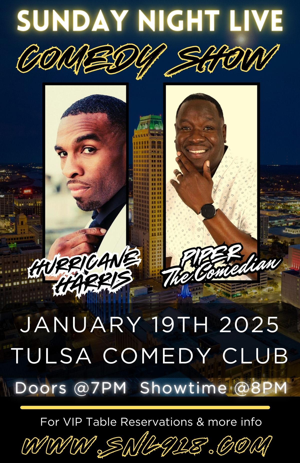 Sunday Night Live Comedy Show (MLK Weekend)