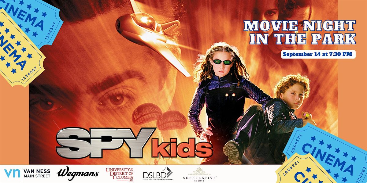 Movie Night in the Park with Spy Kids