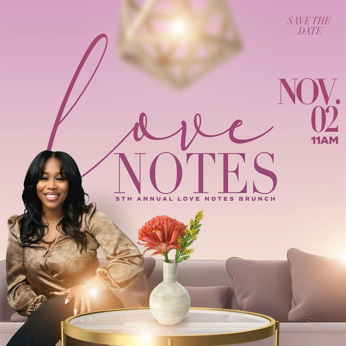 Love Notes 5th Annual Brunch: A love note from me to you!