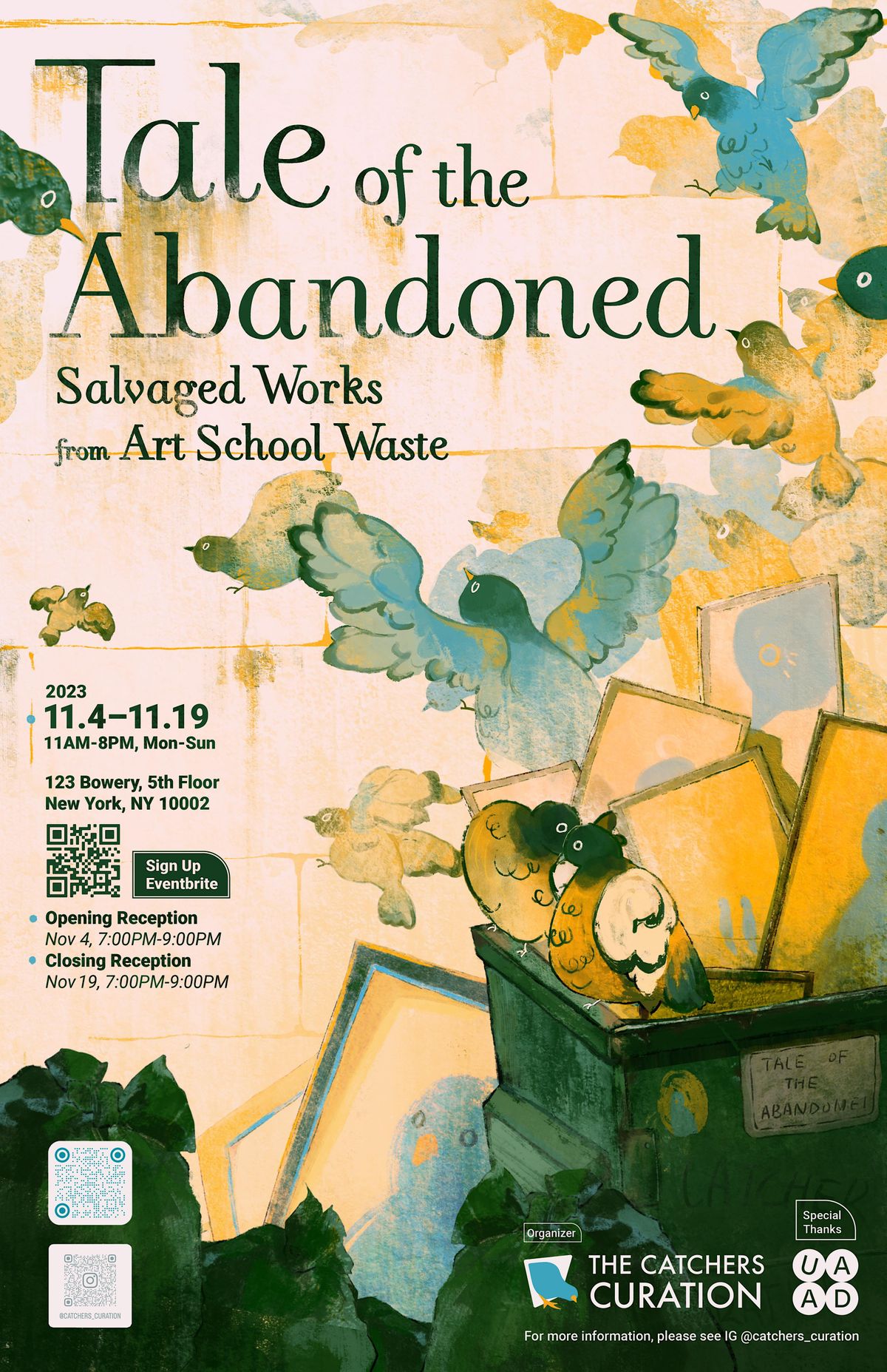 Art Exhibition - Tale of the Abandoned (Walk-Ins Welcome)