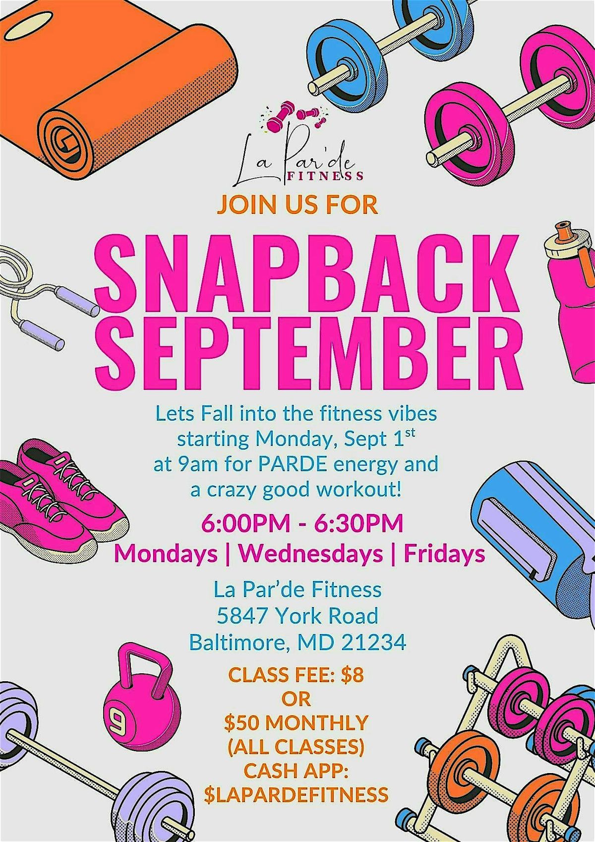 Snapback September