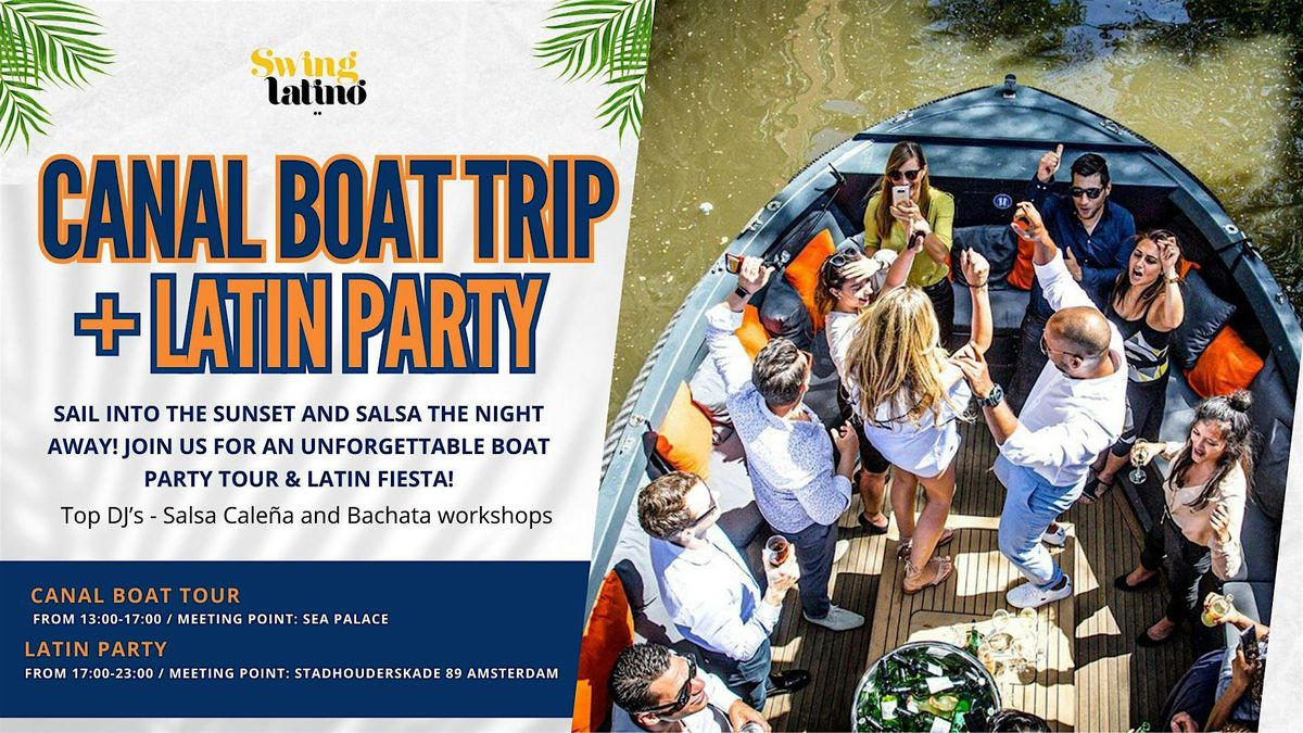 Boat Party Tour & Latin Fiesta!