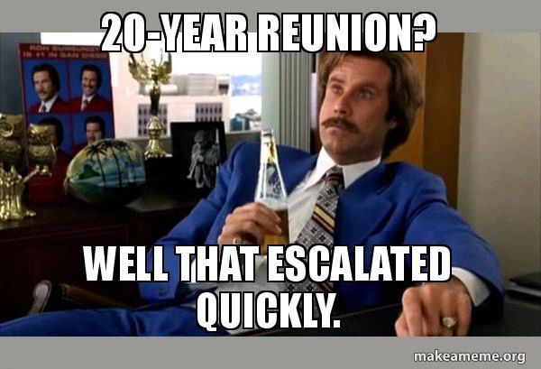 20 Year Class Reunion 