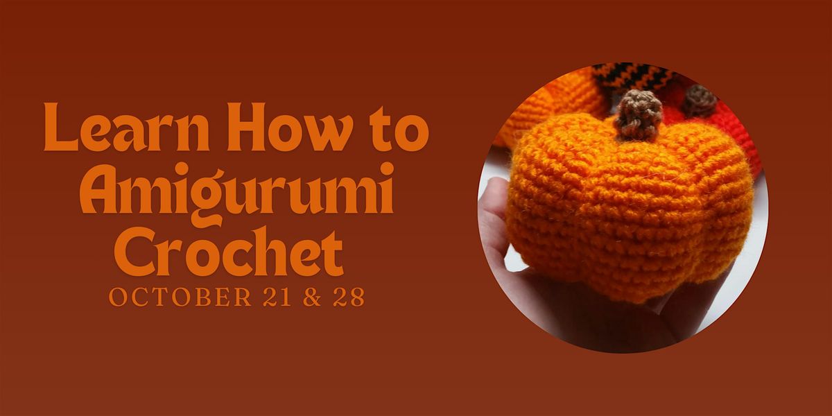 Learn How to Amigurumi  Crochet (2 Week Class)