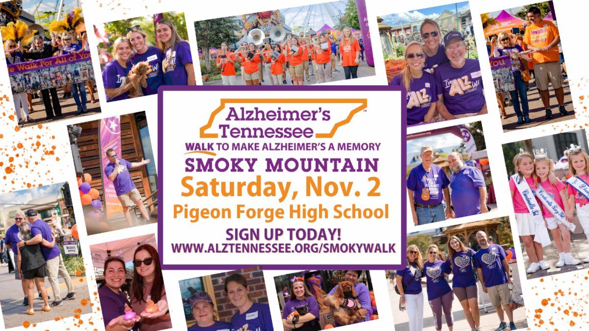 (Save the date)2024 Smoky Mountain  Alzheimer's Tennessee Walk