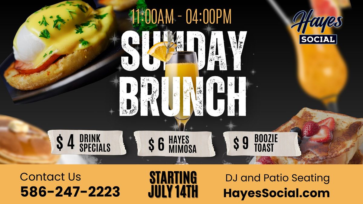 Hayes Social Sunday Brunch