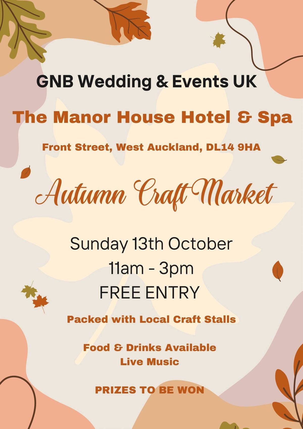 The Manor House Hotel & Spa Autumn Market