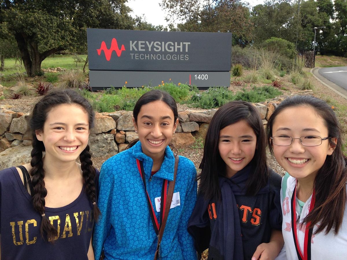 Volunteer for Introduce a Girl to Engineering Day 2023, Keysight ...