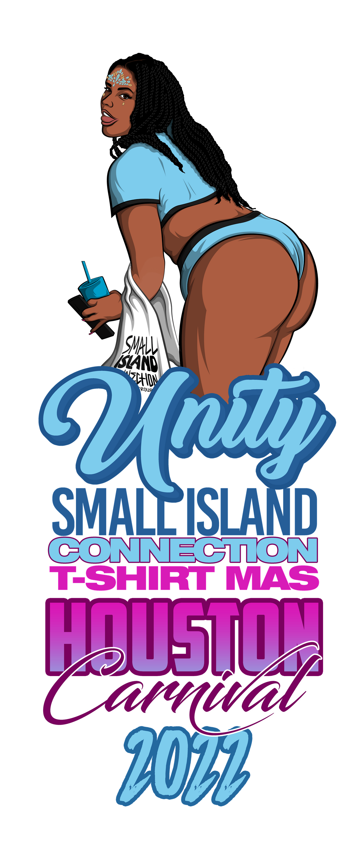 T-SHIRT MAS w\/ SMALL ISLAND CONNECTION 2022
