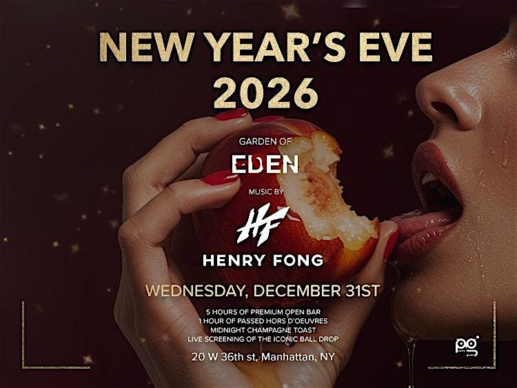 New Year's Eve 2026 | EDEN Midtown's Hottest New Nightclub w\/ DJ Henry Fong