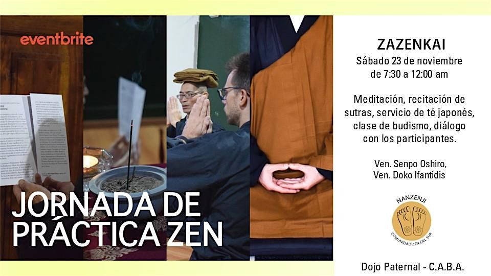 Jornada de practica-estudio zen. Noviembre- Dojo Paternal