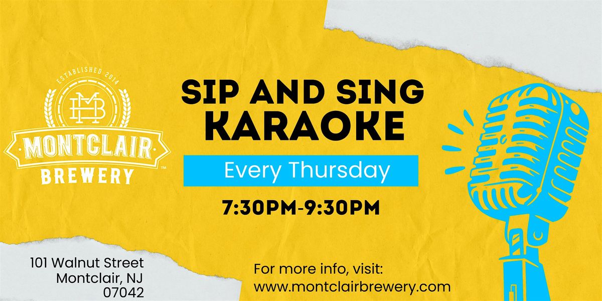 Sip and Sing Karaoke