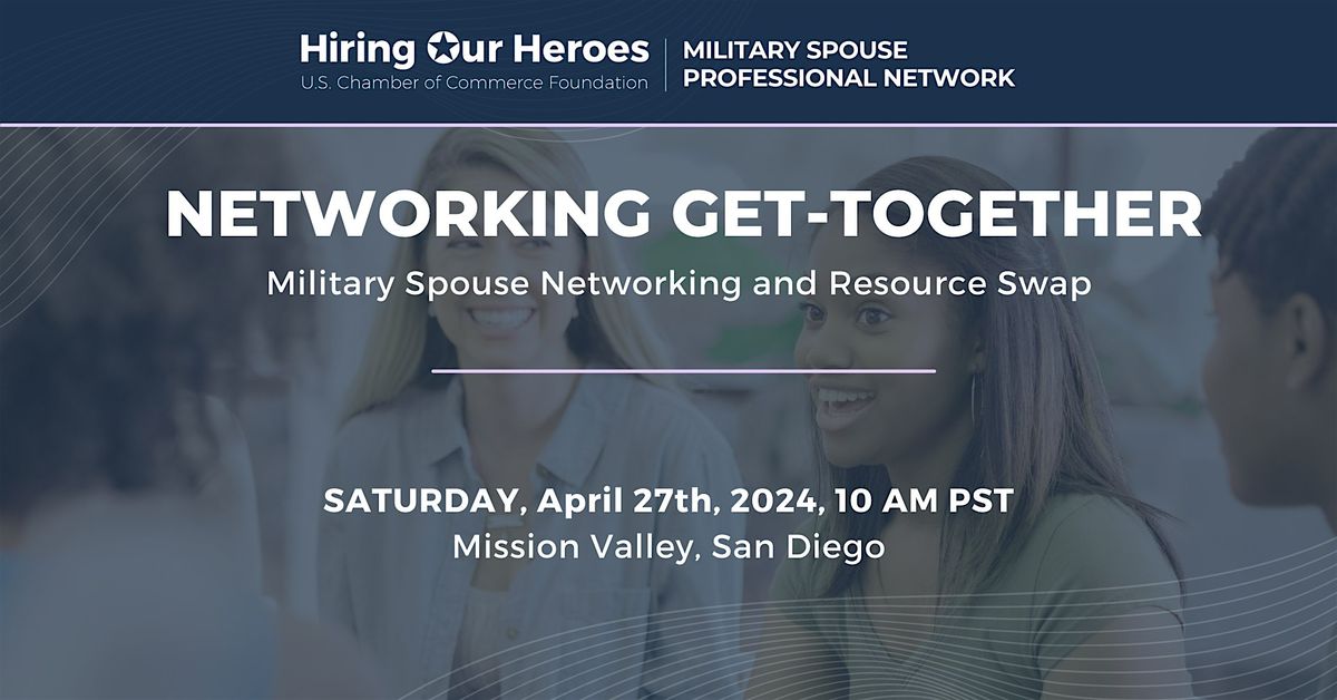 Military Spouse Networking & Resource Swap