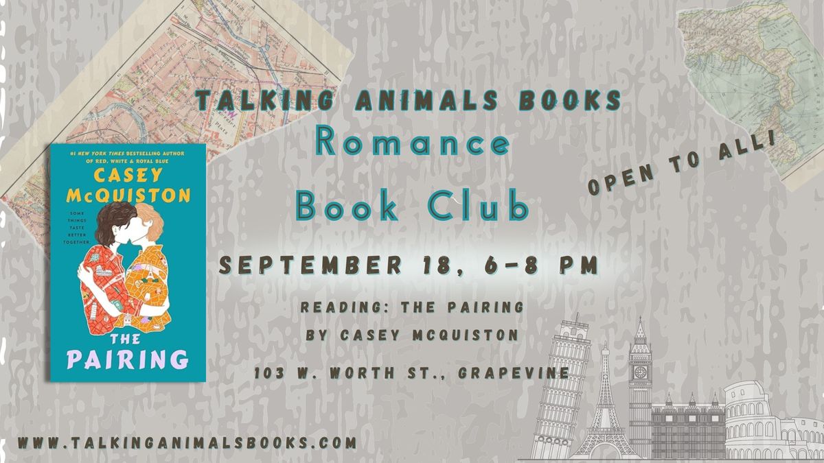 TAB Romance Book Club - September