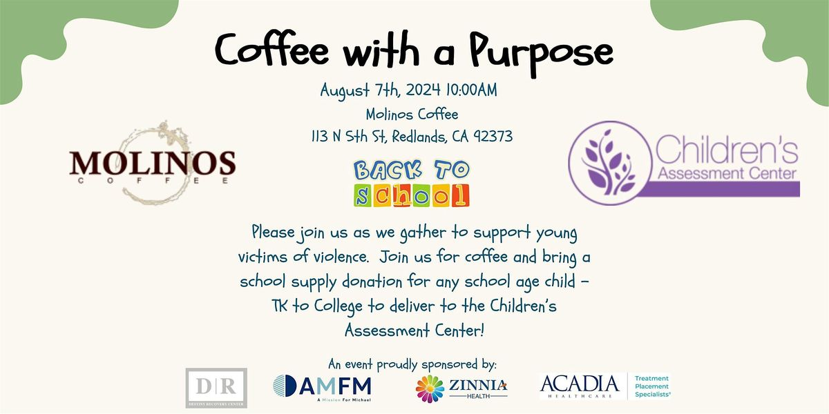 Coffee With A Purpose