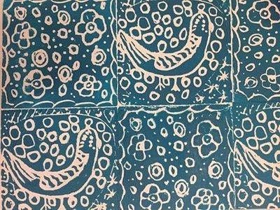 Patterns and Printmaking Holiday Art Class for Kids