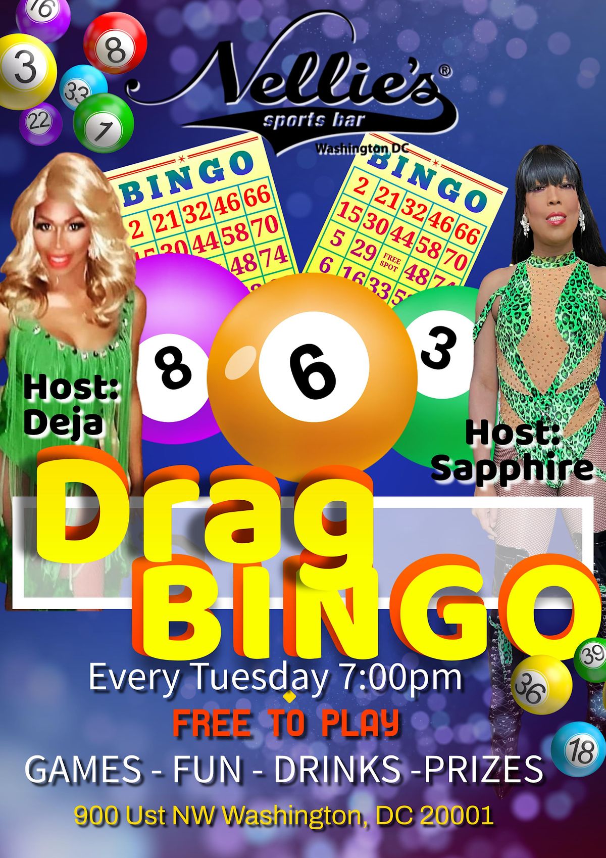 Nellies Drag Bingo