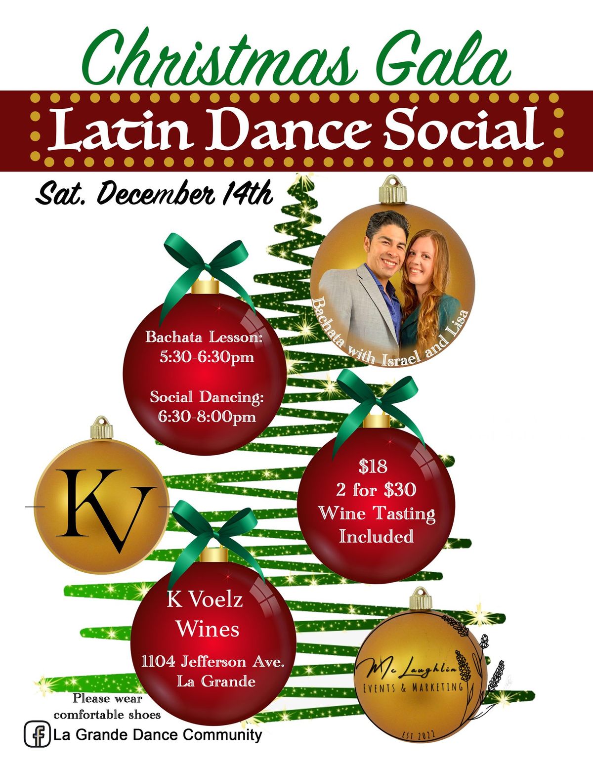 Latin Social Dance and Christmas Gala