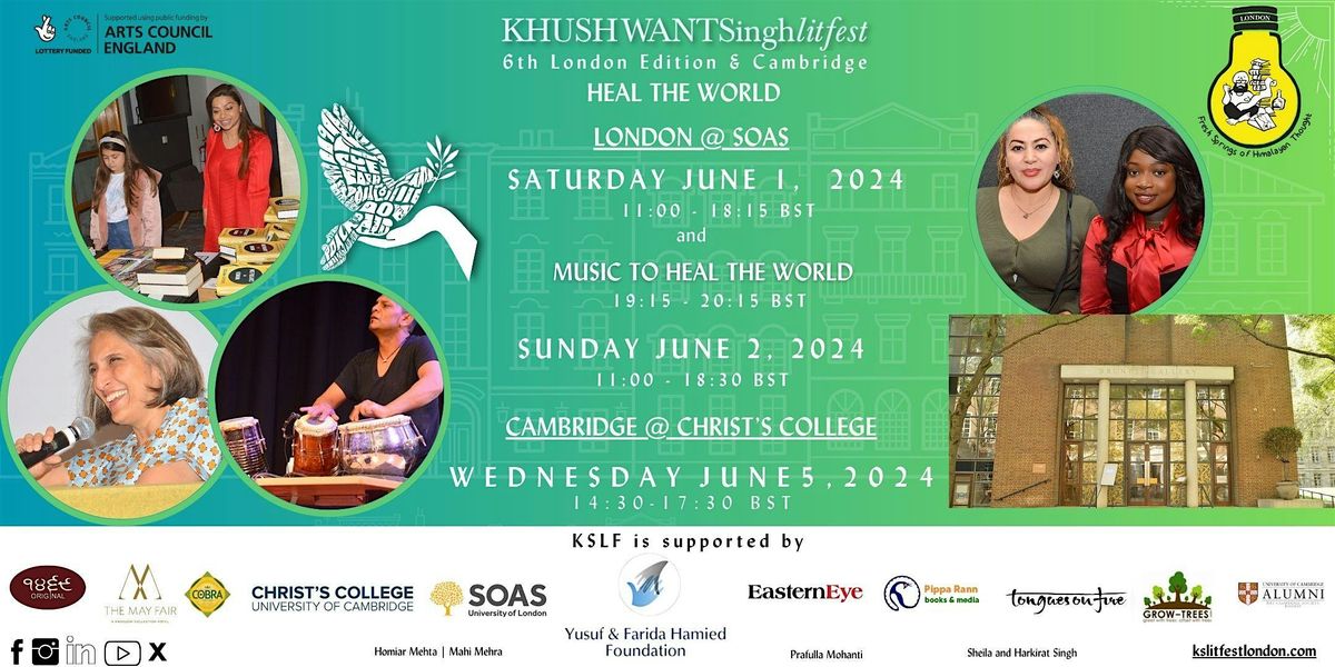Khushwant Singh Literary Festival Cambridge 2024