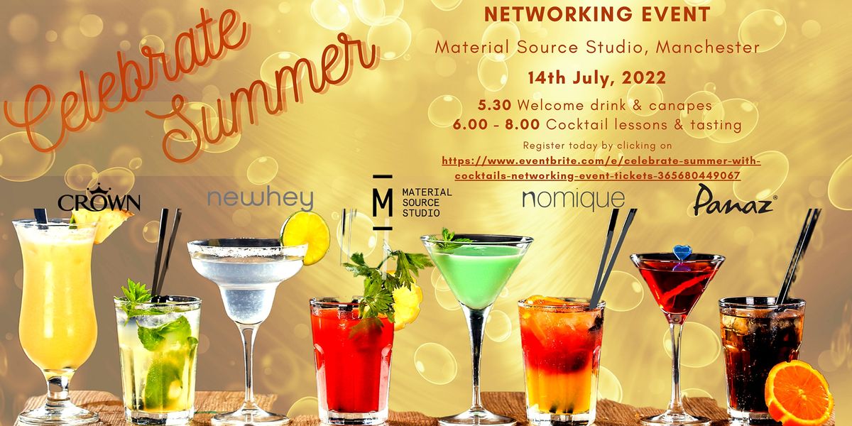 Celebrate Summer with Cocktails Networking Event