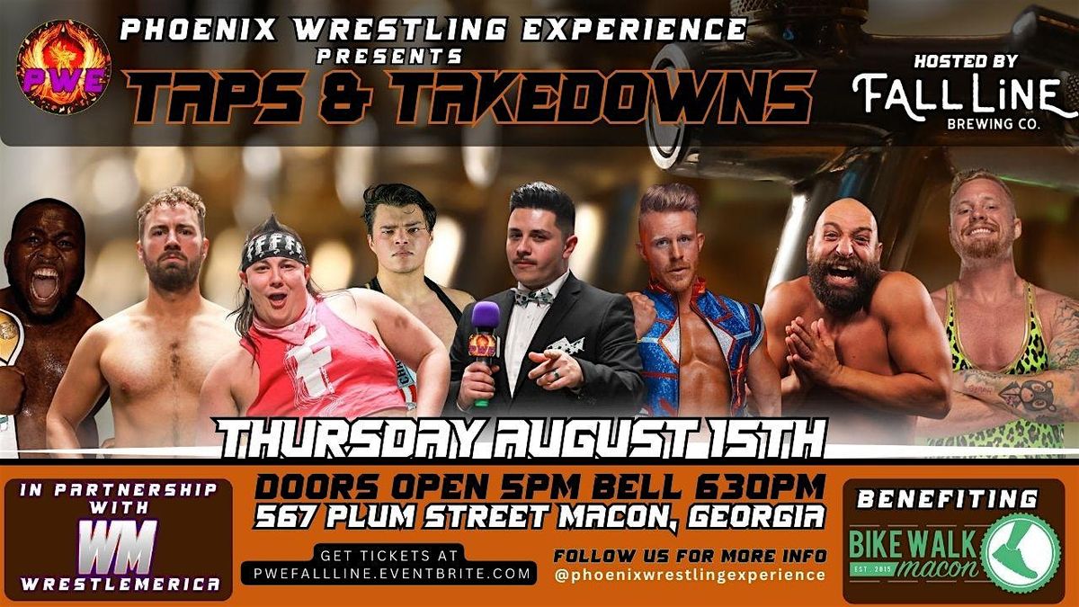 PWE Presents: Taps & Takedowns