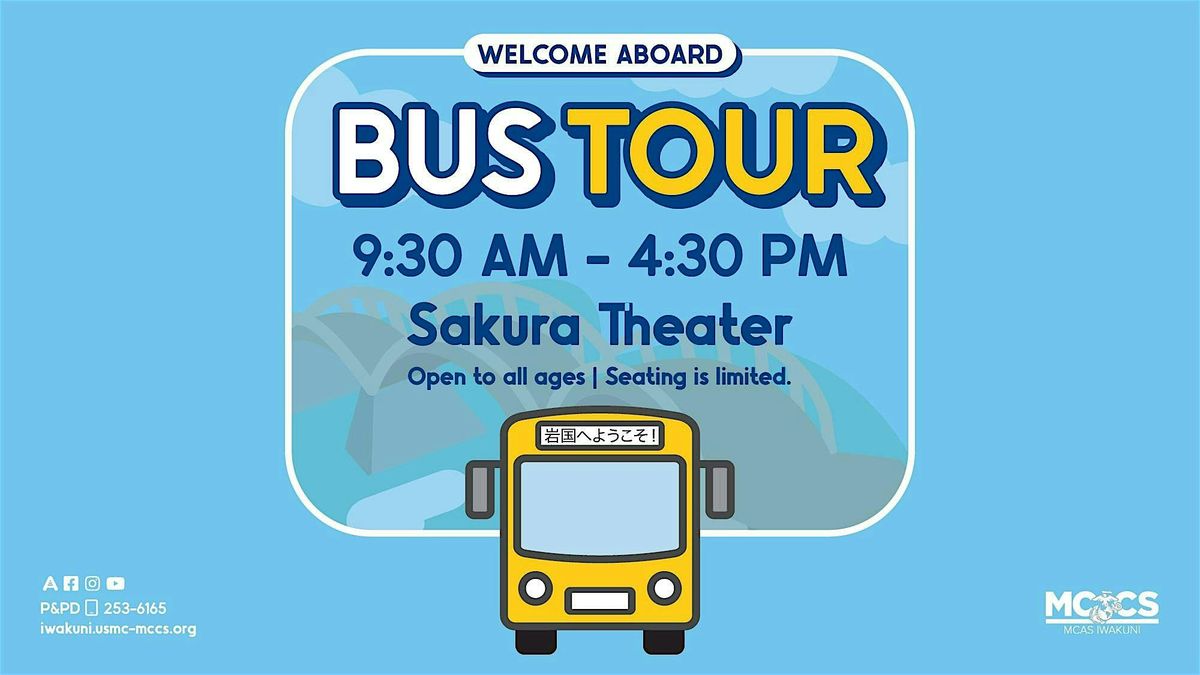 Welcome Aboard Bus Tour